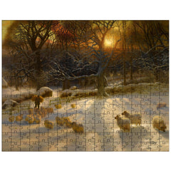 Beneath the Snow Encumbered Branches by Joseph Farquharson jigsaw puzzle