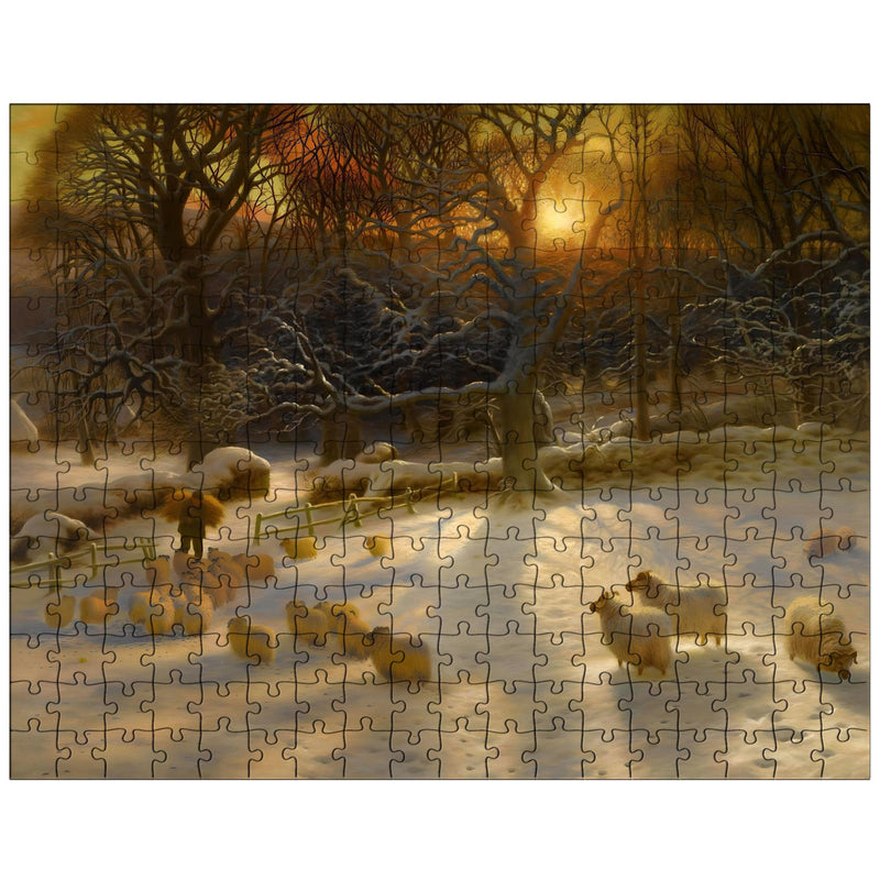 Beneath the Snow Encumbered Branches by Joseph Farquharson jigsaw puzzle