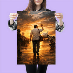 Benigno Aquino Jr airport tarmac final walk poster 3