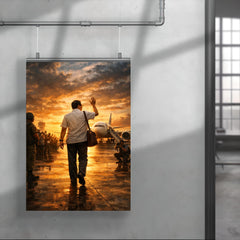 Benigno Aquino Jr airport tarmac final walk poster 4