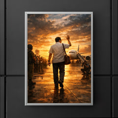 Benigno Aquino Jr airport tarmac final walk poster 5