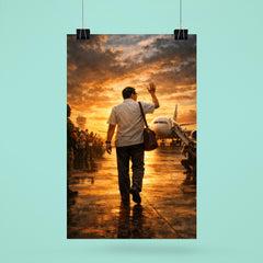 Benigno Aquino Jr airport tarmac final walk poster 6