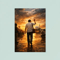 Benigno Aquino Jr airport tarmac final walk poster 8