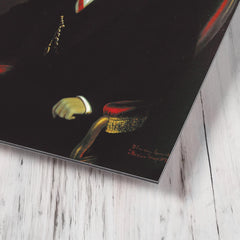 Benito Juarez metal print mockup