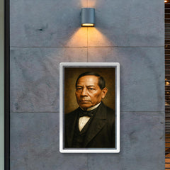 Benito Juarez portrait poster 2