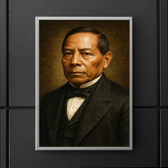 Benito Juarez portrait poster 5