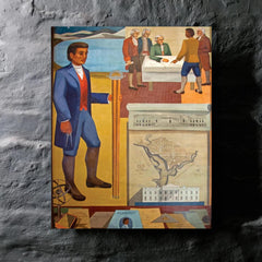 Benjamin Banneker metal print mockup