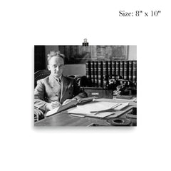 Benjamin Ferencz, Chief Prosecutor of the Subsequent Nuremberg Trials, 1947 poster 4