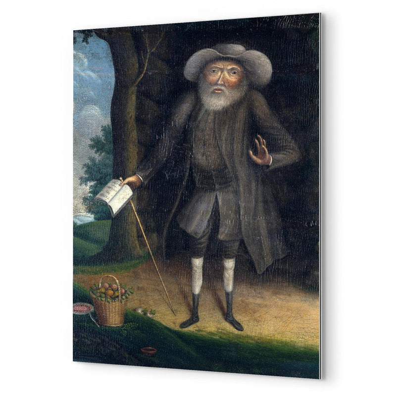 Benjamin Lay metal print mockup
