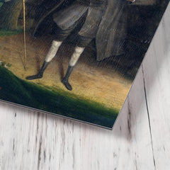 Benjamin Lay metal print mockup