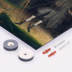 Benjamin Lay metal print mockup