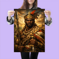 Benkos Bioho maroon king portrait poster 3