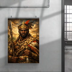 Benkos Bioho maroon king portrait poster 4