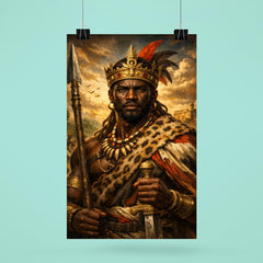 Benkos Bioho maroon king portrait poster 6