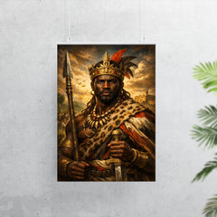 Benkos Bioho maroon king portrait poster 7