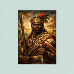 Benkos Bioho maroon king portrait poster 8