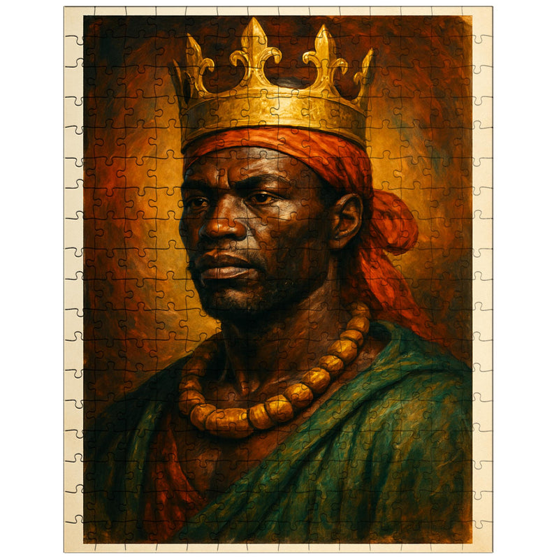 Benkos Biohó maroon king portrait jigsaw puzzle