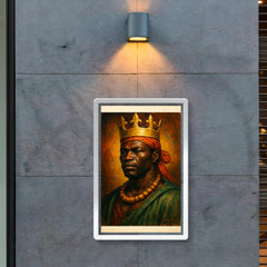Benkos Biohó maroon king portrait poster 2