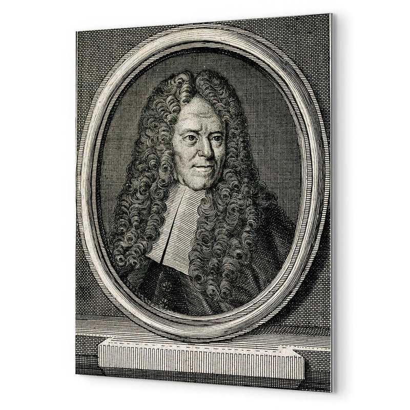 Bernardino Ramazzini metal print mockup