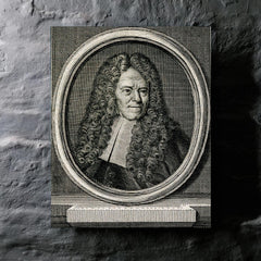 Bernardino Ramazzini metal print mockup