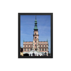 Bernardo Morando framed print on a plain backdrop in size 12"x16".