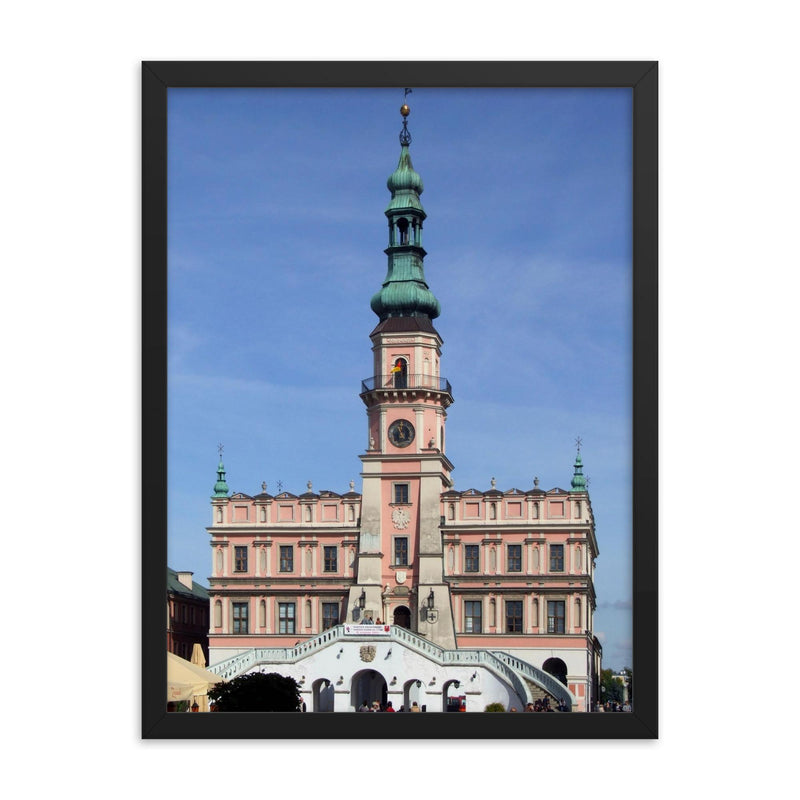 Bernardo Morando framed print on a plain backdrop in size 18