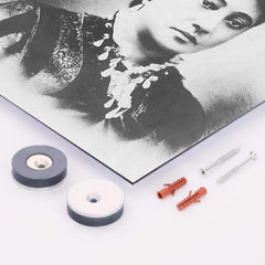 Bernice Pauahi Bishop metal print mockup