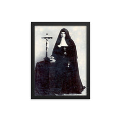 Bertilda Samper Acosta framed print on a plain backdrop in size 12"x16".