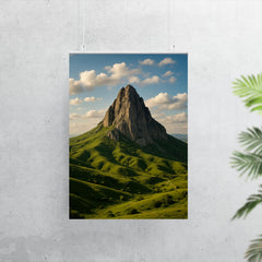 Besh Barmag Mountain Azerbaijan poster 7