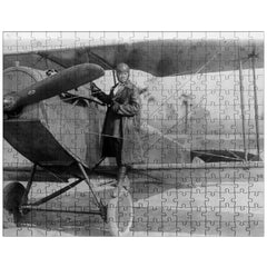 Bessie Coleman and Her Plane jigsaw puzzle