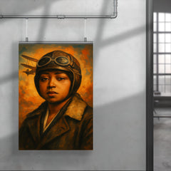 Bessie Coleman portrait poster 4