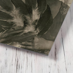 Bessie Smith metal print mockup