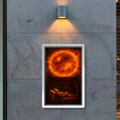 Betelgeuse before supernova imagined as royal deathbed poster 2