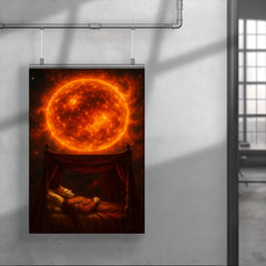 Betelgeuse before supernova imagined as royal deathbed poster 4