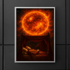 Betelgeuse before supernova imagined as royal deathbed poster 5
