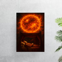Betelgeuse before supernova imagined as royal deathbed poster 7