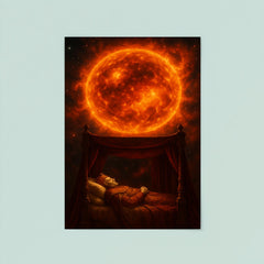Betelgeuse before supernova imagined as royal deathbed poster 8