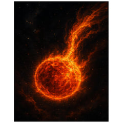 Betelgeuse shedding fire into deep space jigsaw puzzle