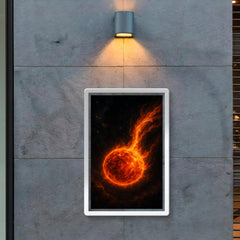 Betelgeuse shedding fire into deep space poster 2