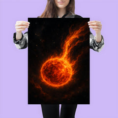 Betelgeuse shedding fire into deep space poster 3