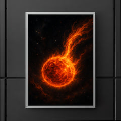Betelgeuse shedding fire into deep space poster 5