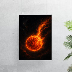 Betelgeuse shedding fire into deep space poster 7