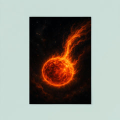 Betelgeuse shedding fire into deep space poster 8