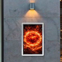Betelgeuse swelling before supernova red enormity poster 2