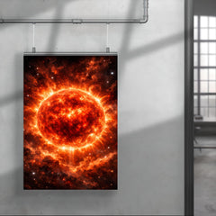 Betelgeuse swelling before supernova red enormity poster 4