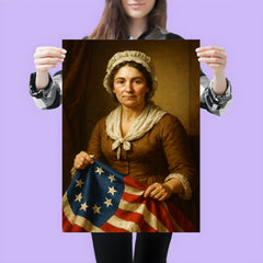 Betsy Ross portrait poster 3