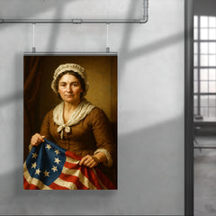 Betsy Ross portrait poster 4