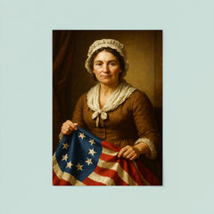 Betsy Ross portrait poster 8