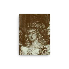 Bezprym canvas print on a plain backdrop in size 12"x16".