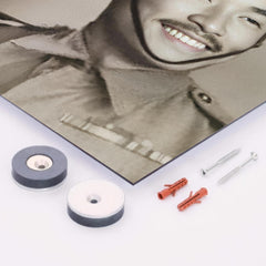 Bhanbhagta Gurung metal print mockup
